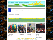 Tablet Screenshot of mhmschool.org